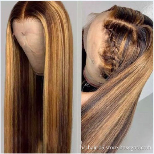 Wholesale Glueless Virgin Human Hair Full Lace Wig, Silk Base Brazilian Human Hair Wigs For Black Women
